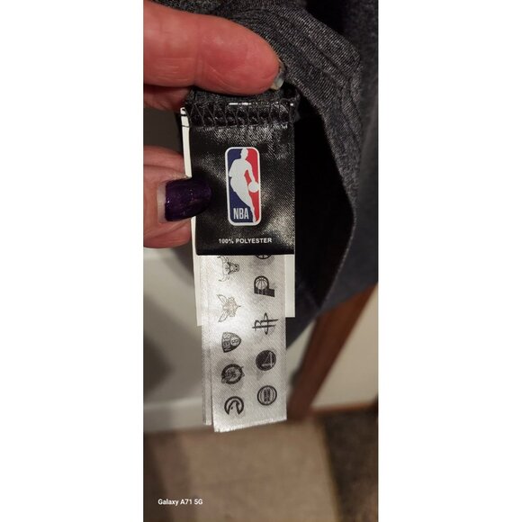 Stephen Curry Shirt Jersey Men’s Small Golden State Warriors NBA Tee #30 Grey - Picture 11 of 12